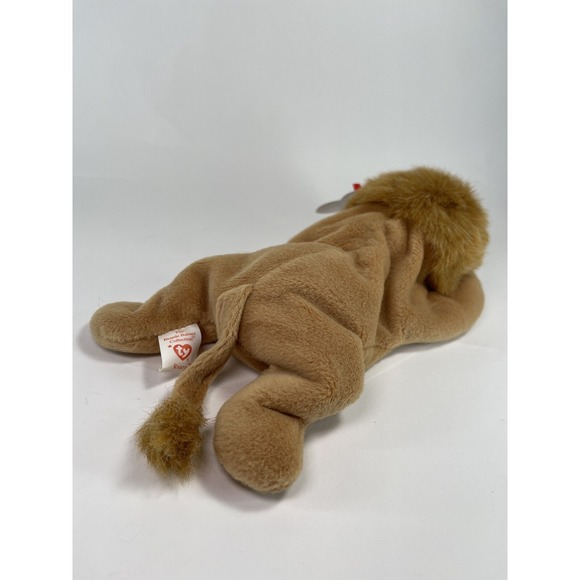 Ty Beanie Baby Roary the Lion 1996 - Retired Original - Picture 6 of 8